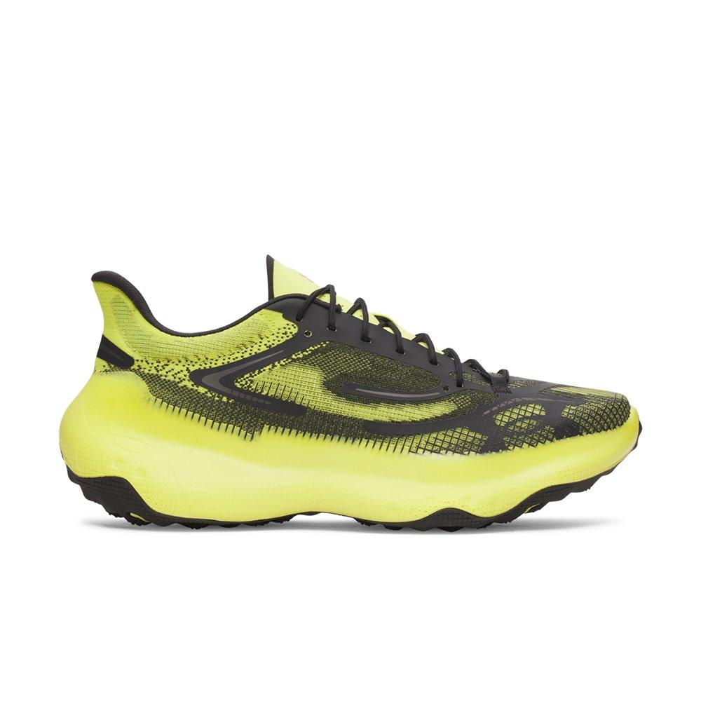 Under Armour Flare "Flash Light/Black/Dark Orange" Men's Shoe - YELLOW/BLACK